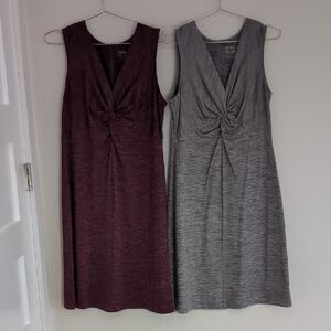 Lot Of 2 Eddie Bauer UPF Dresses, Tall Medium